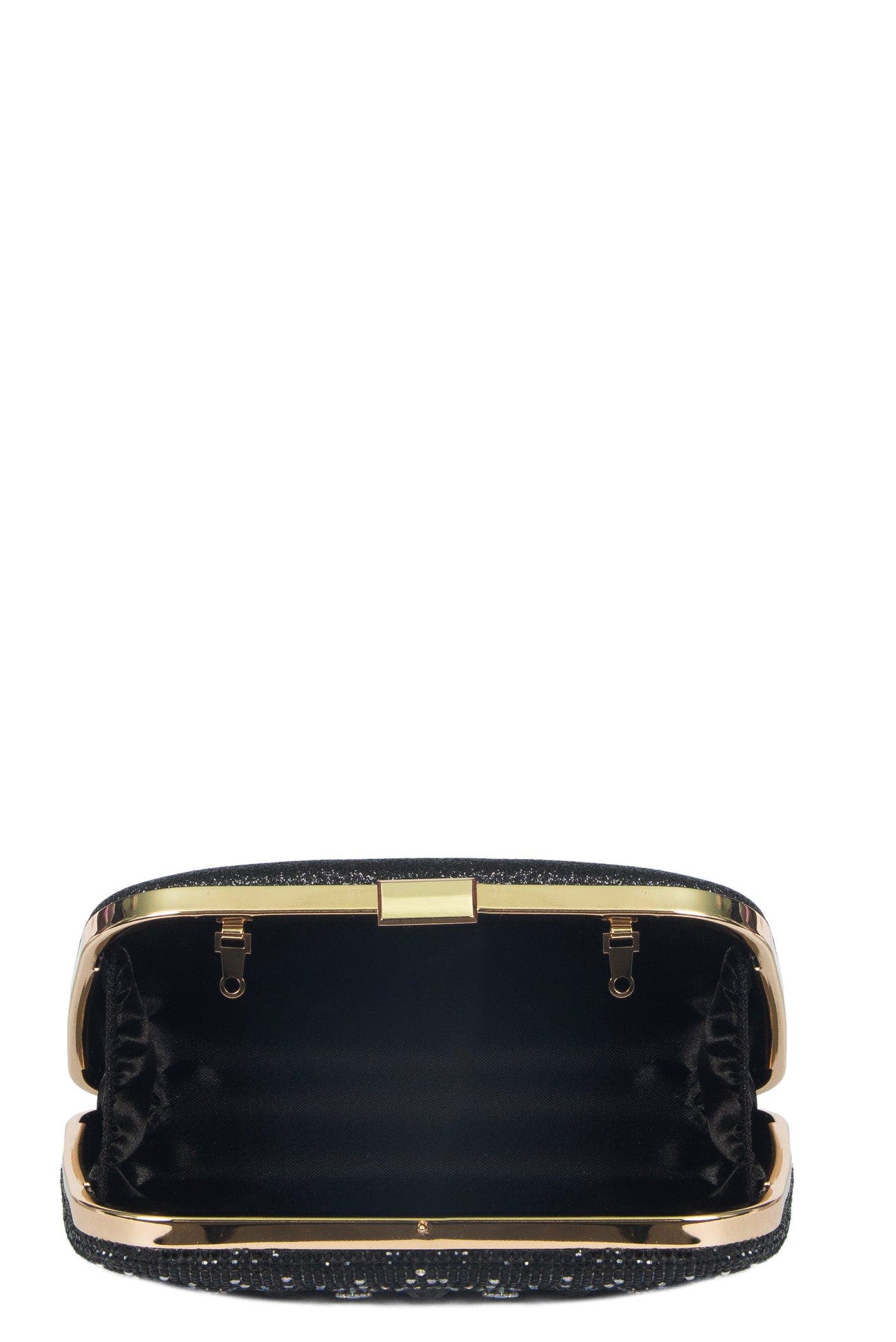 Lauren Lorraine Shana Clutch, Alternate, color, Black