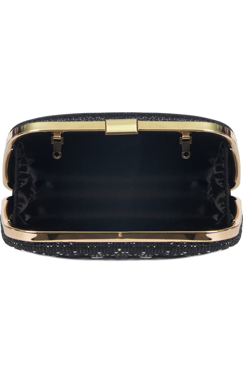 Lauren Lorraine Shana Clutch, Alternate, color, Black