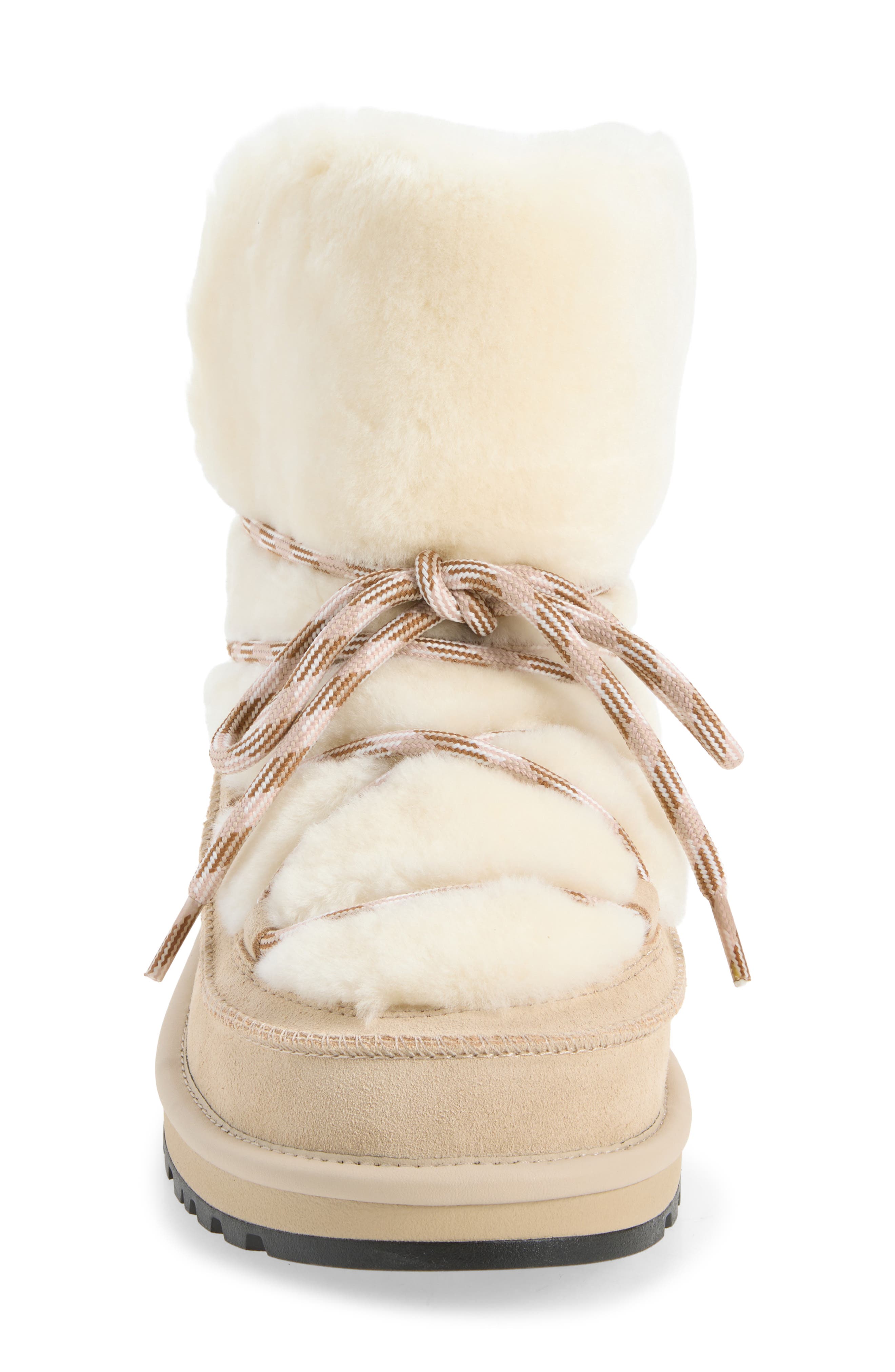 Classic Tread Fluffed Boot, Alternate, color, MOONLIGHT