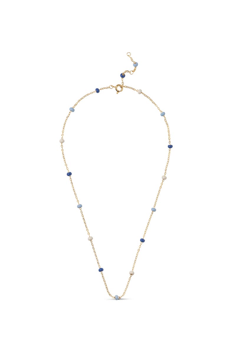 Enamel Copenhagen Lola Bold Necklace, Main, color, Marine