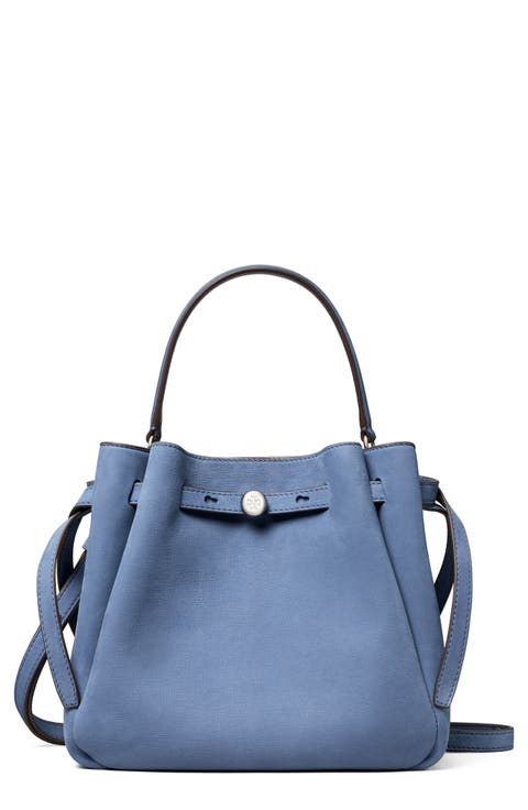 Romy Nubuck Leather Bucket Bag