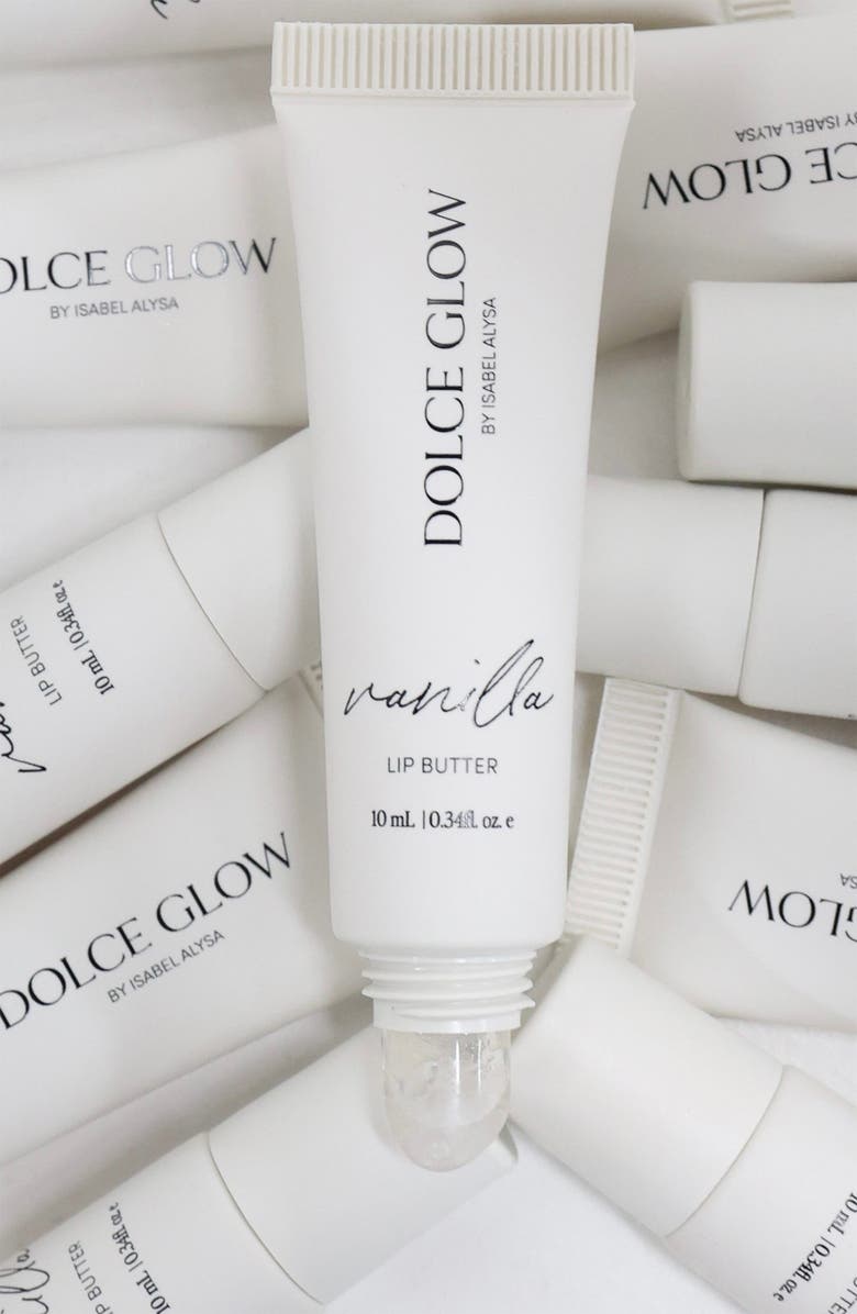Dolce Glow by Isabel Alysa Vanilla Lip Butter Lip Balm, Alternate, color, Nude