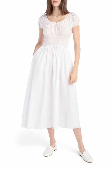 The Swoon Smocked Midi Dress