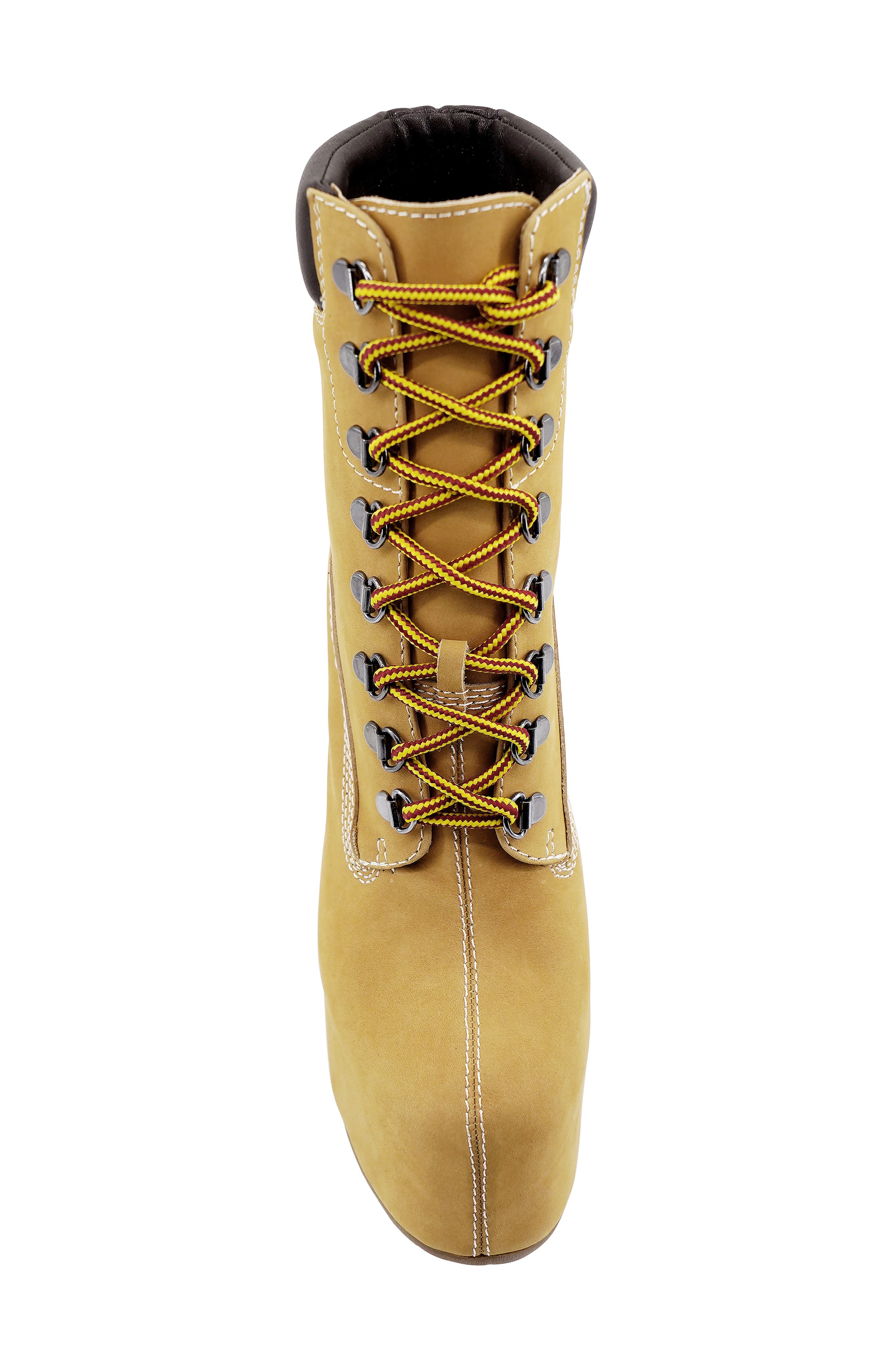 ZIGI Iria Platform Bootie, Alternate, color, White Nubuck