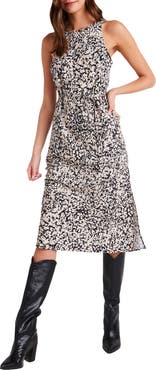 Bella Dahl Print Sleeveless Dress