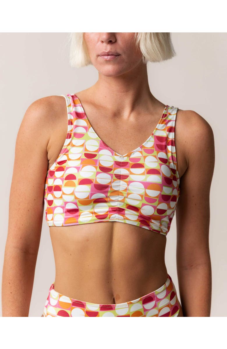 Nani 4-Way Reversible Bralette Swim Top, Main, color, Citrus