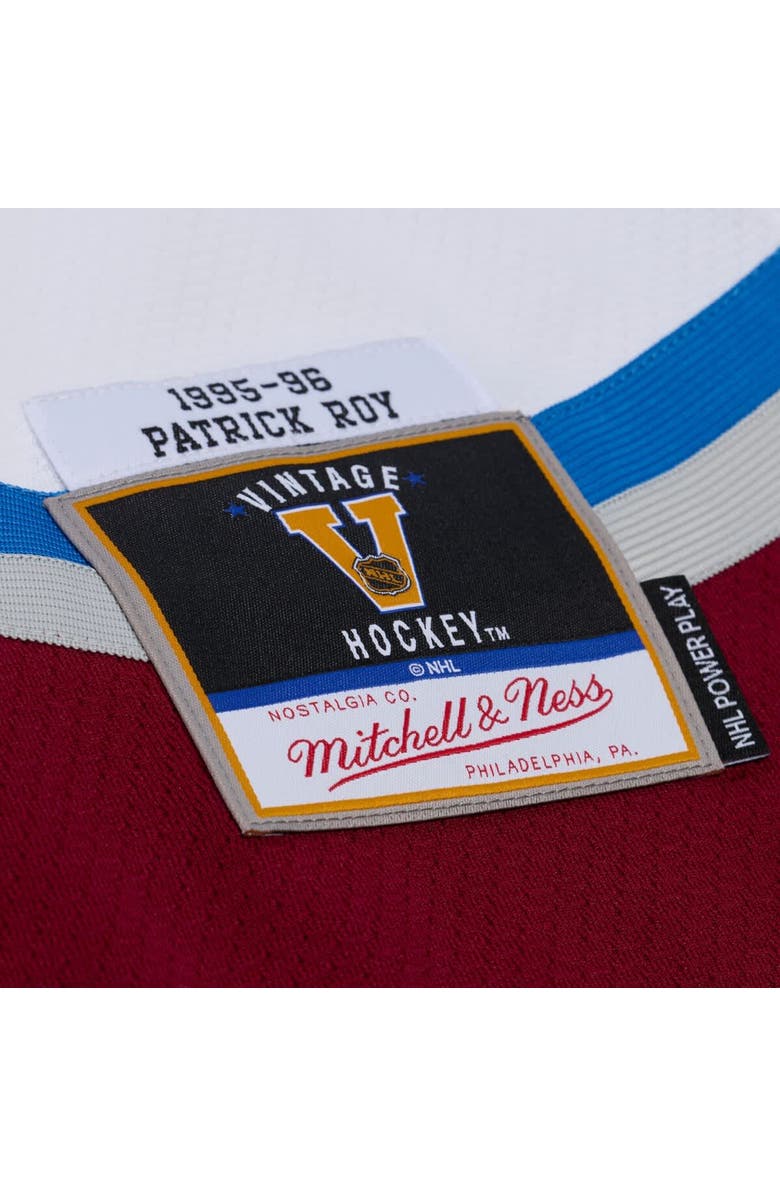 Mitchell & Ness Men's Mitchell & Ness Patrick Roy White Colorado Avalanche 1995 Power Play Jersey, Alternate, color, White