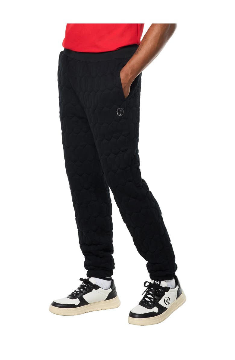Sergio Tacchini Aversa Quilted Sweatpant, Main, color, Black Beauty