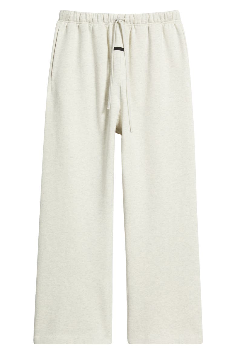 Signature Flare Sweatpants, Alternate, color, CONCRETE/DARK CONCRETE HEATHER