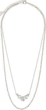 Sterling Forever Eileen Layered Necklace