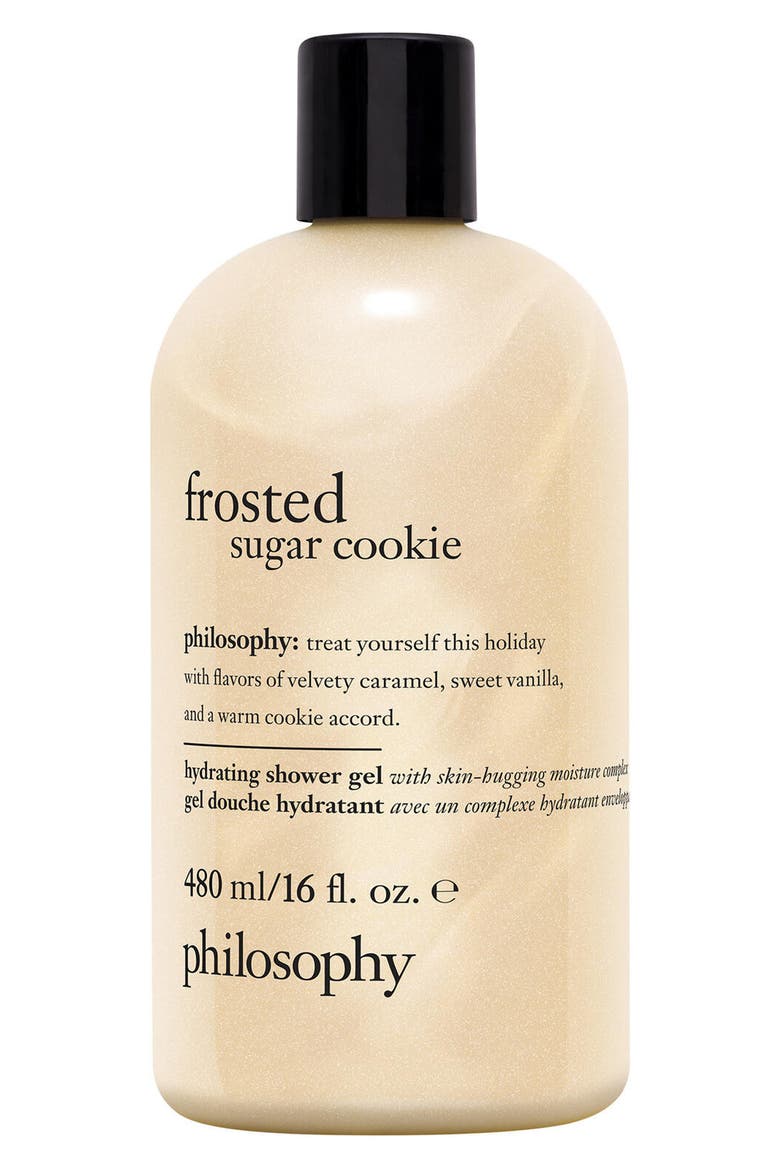 Frosted Sugar Cookie Hydrating Shower Gel, Bubble Bath & Shampoo, Main, color, NO COLOR