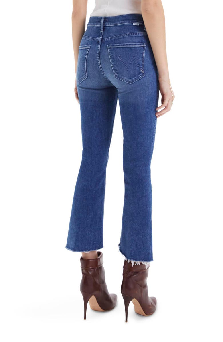 MOTHER The Insider Step Hem Crop Bootcut Jeans, Alternate, color, Wish On A Star