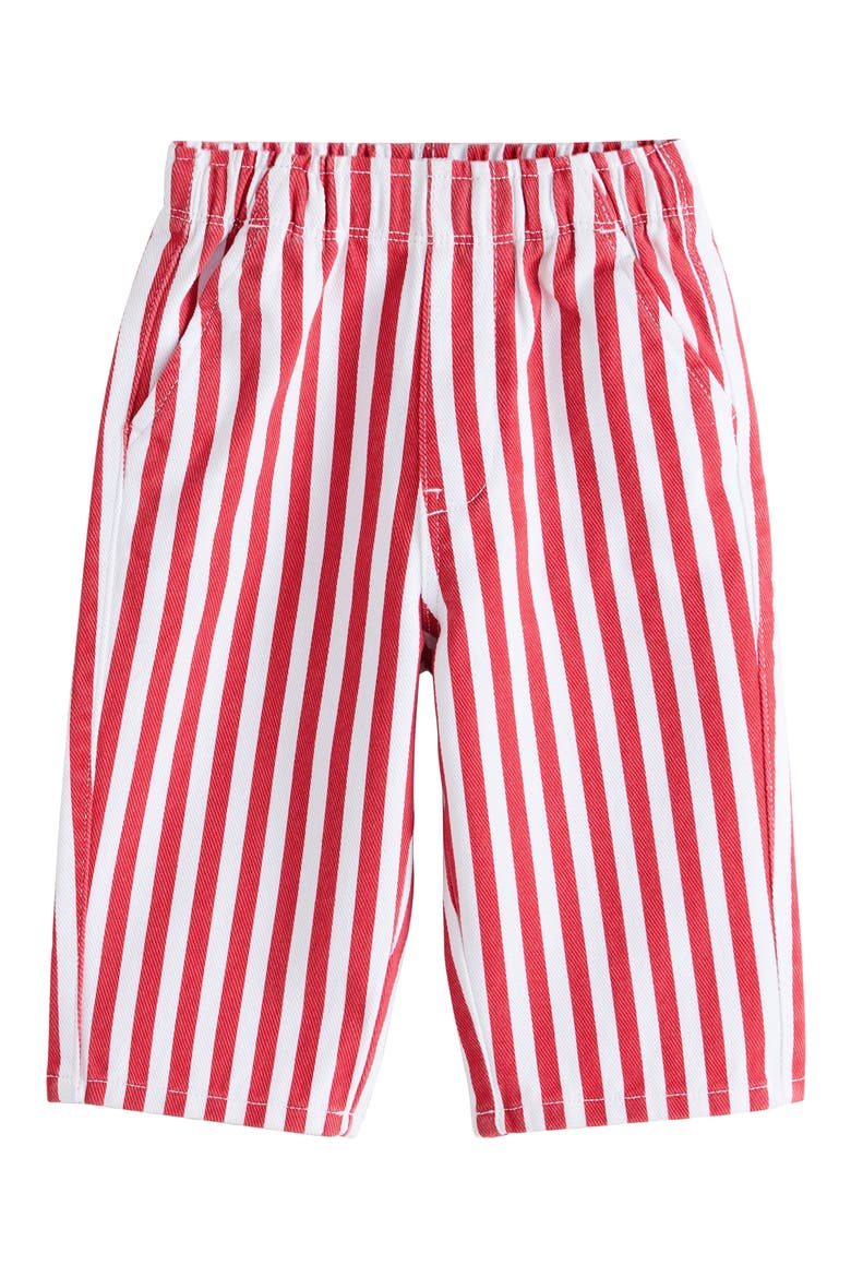 Kids' Stripe Cotton Twill Pull-On Pants, Main, color, MULTI