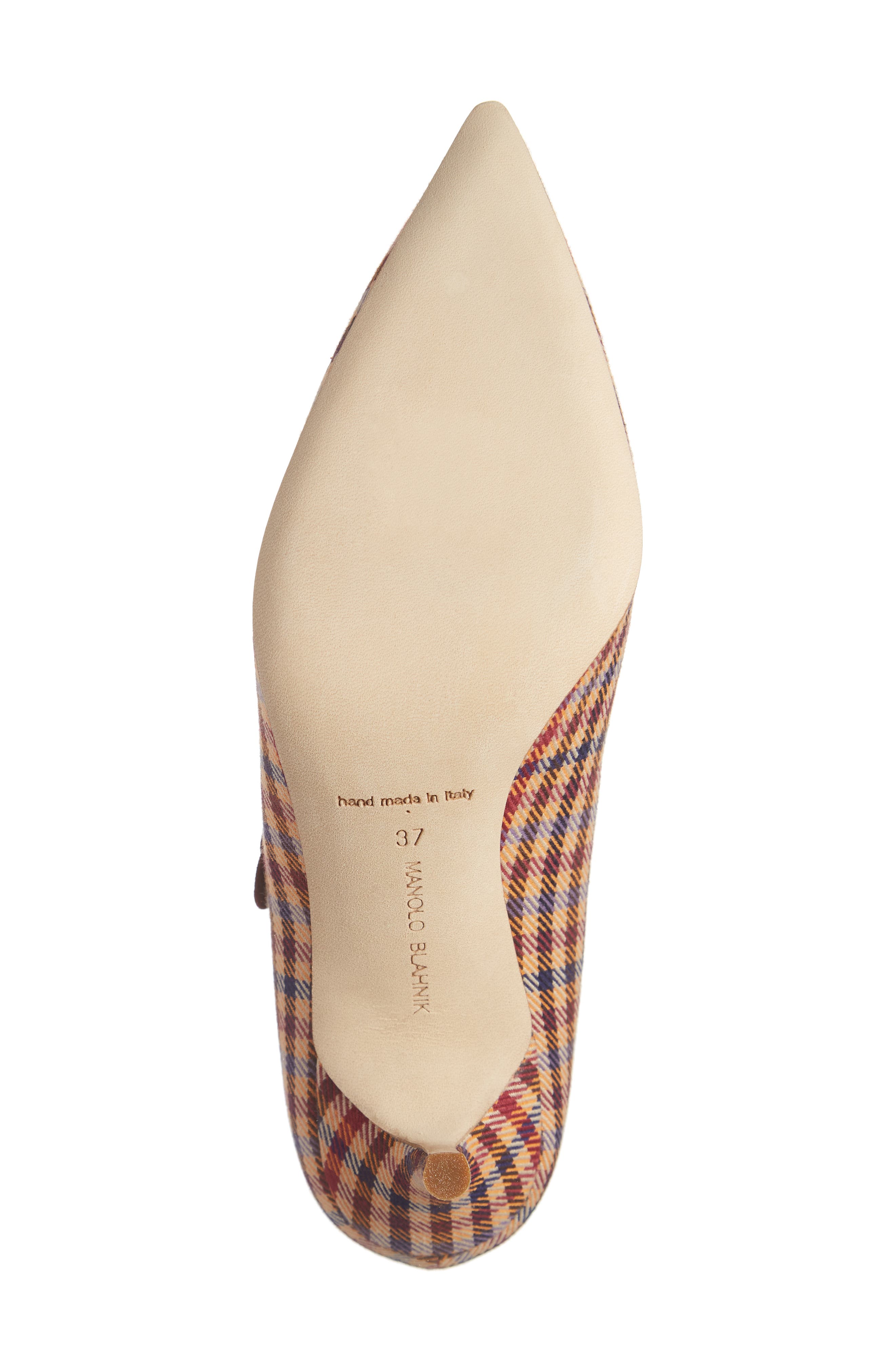 Manolo Blahnik Campari Mary Jane Pump, Alternate, color, 