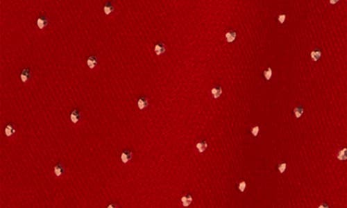Tasha Stone Knit Ruana In Red