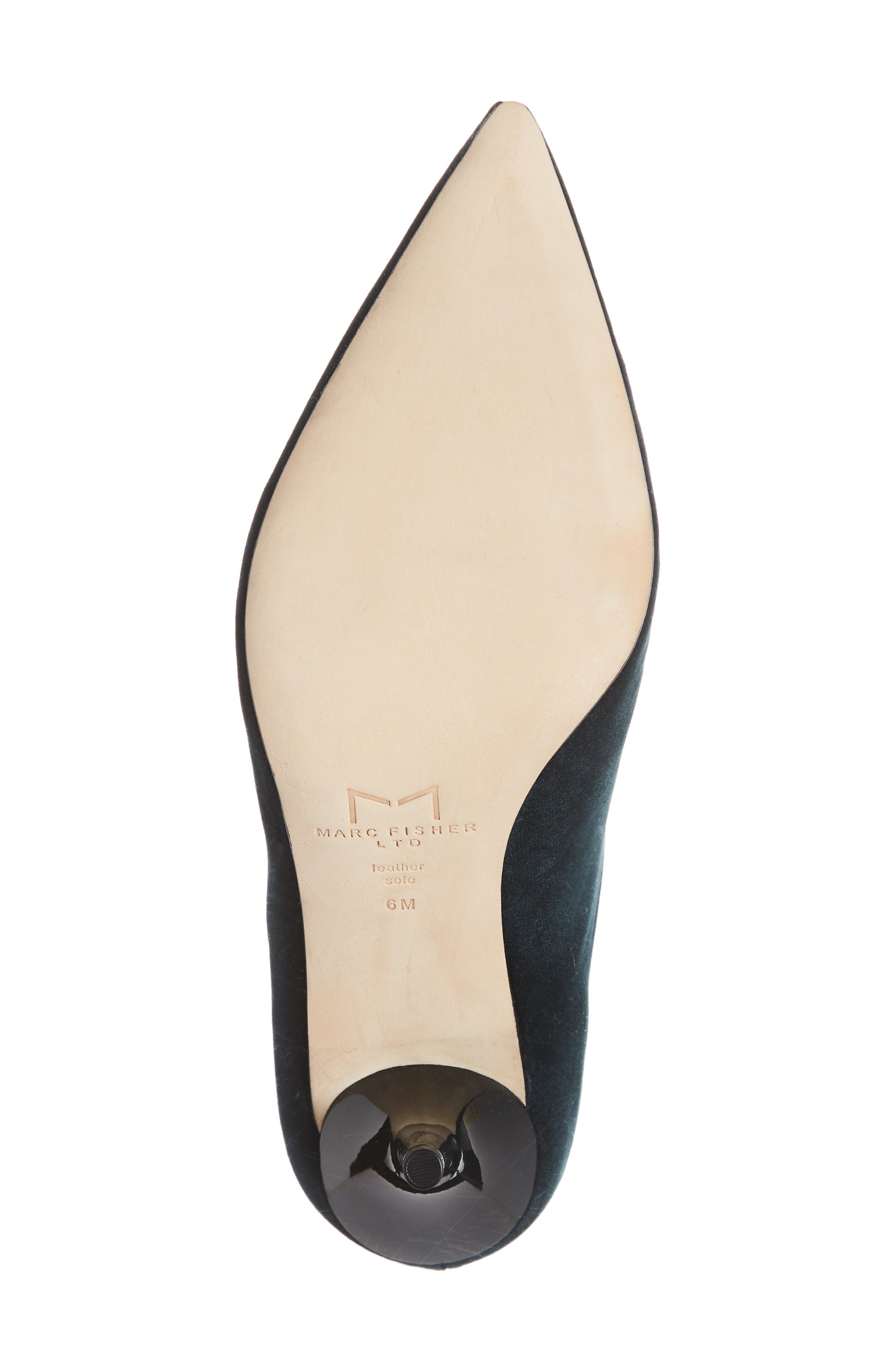 Fenet Pointy Toe Bootie, Alternate, color, SPRUCE FABRIC