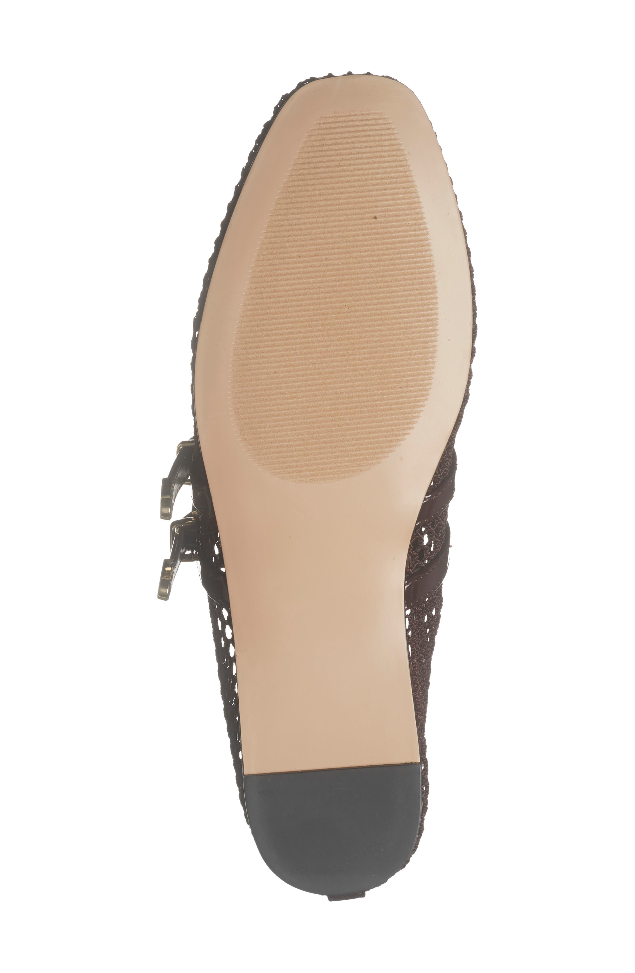 Steve Madden Lissa Mesh Mary Jane Flat, Alternate, color, Brown Multi