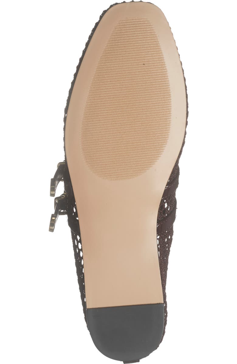 Steve Madden Lissa Mesh Mary Jane Flat, Alternate, color, Brown Multi