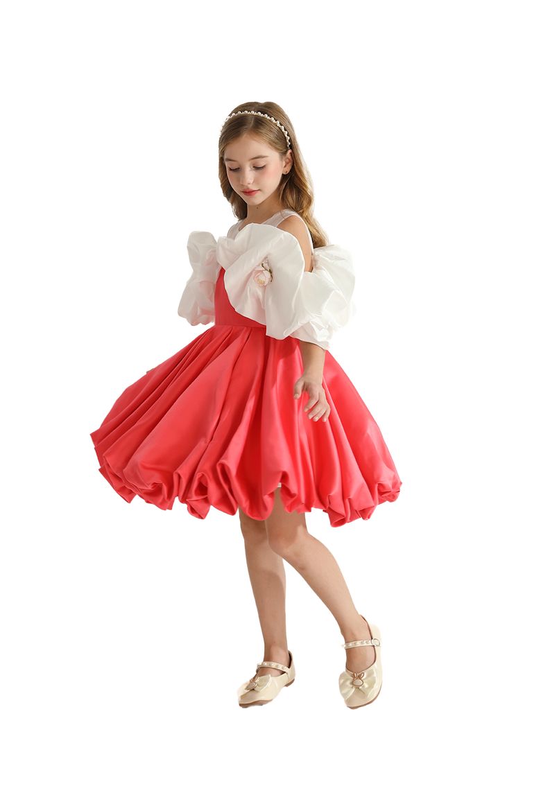 Isadora Dress, Alternate, color, Red