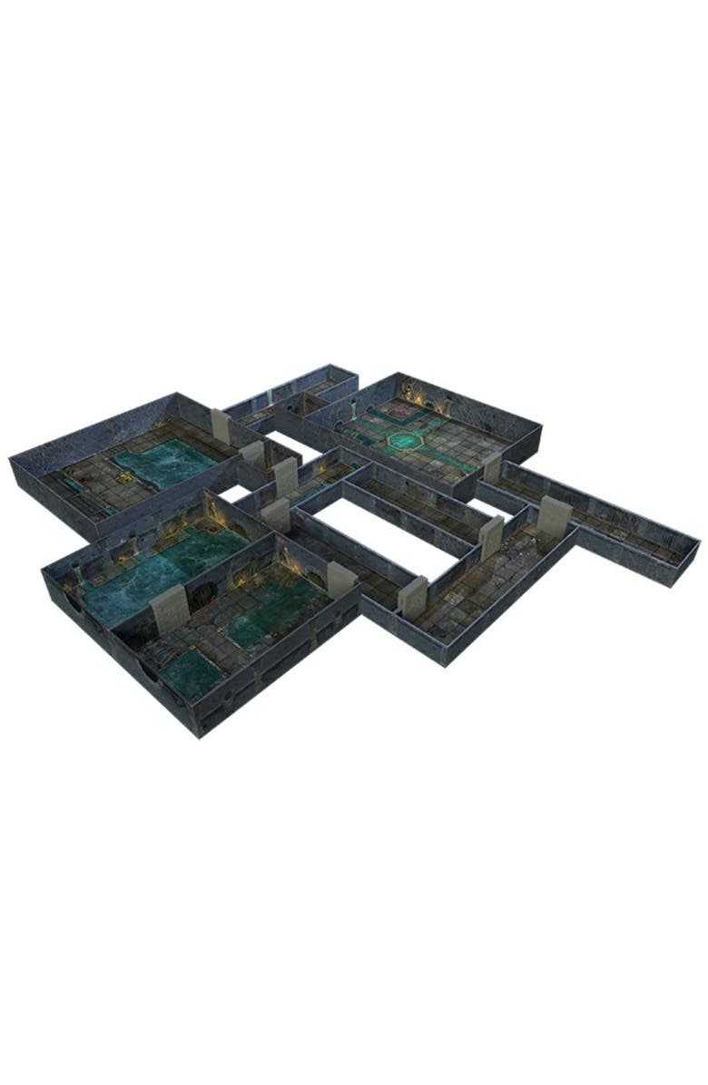 Gale Force Nine Dungeons & Sewers Modular Roleplaying Terrain Set, Alternate, color, 