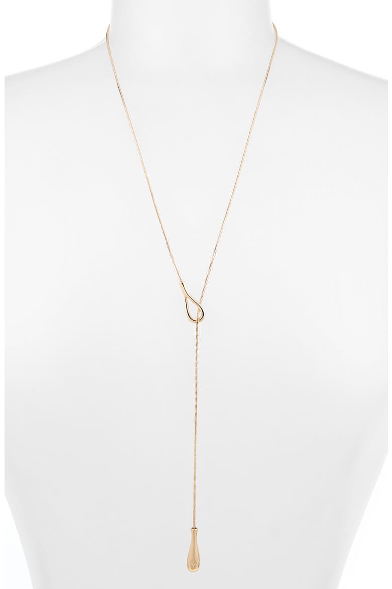 Bolo Necklace, Alternate, color, GOLD