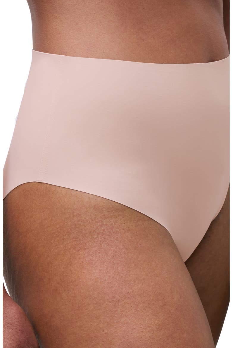 Defi High Cut Briefs, Alternate, color, NUDE BLUSH