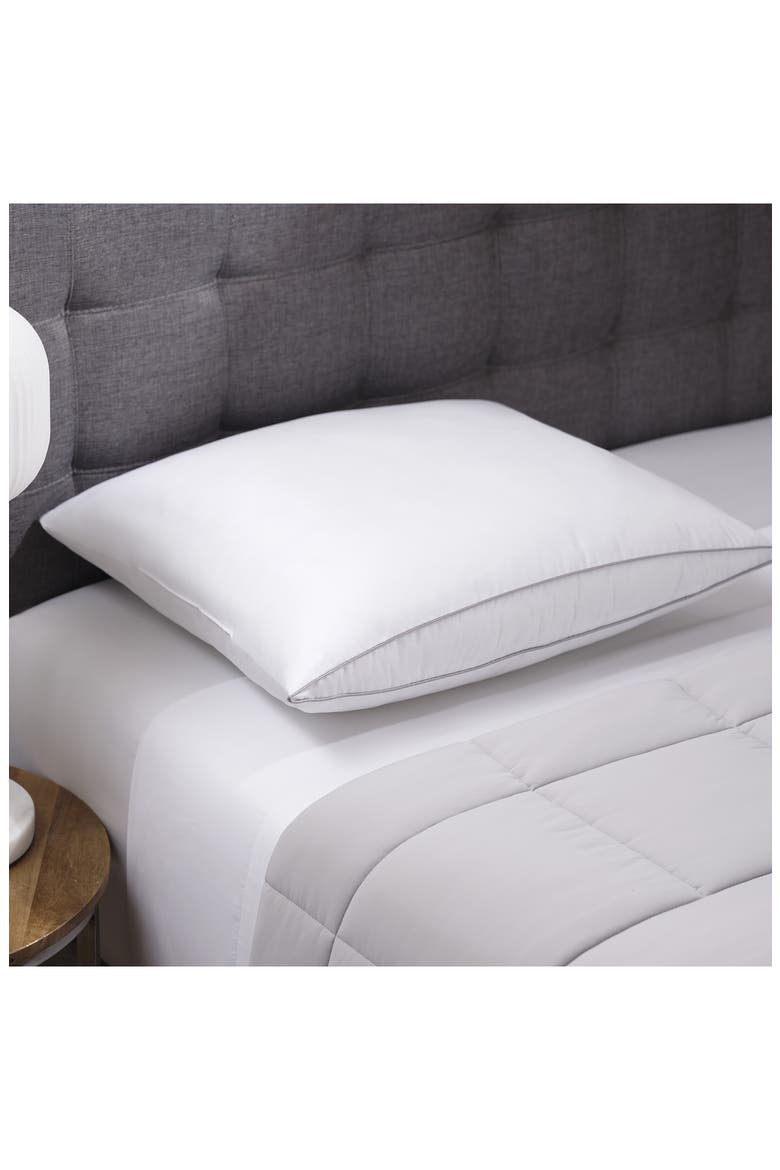 Standard Sleep Style Pillow, Alternate, color, WHITE