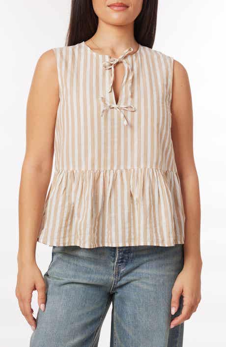 Scotch & Soda Bow Details Sleeveless Top