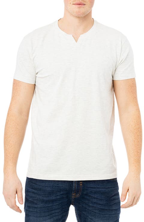 Split Neck T-Shirt