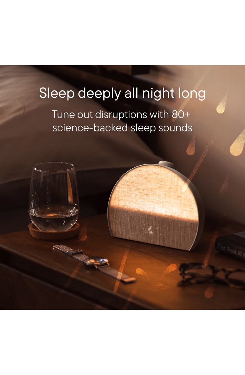 Hatch Inc Restore 3 Smart Light, Sound Machine & Sunrise Alarm Clock, Alternate, color, Greige