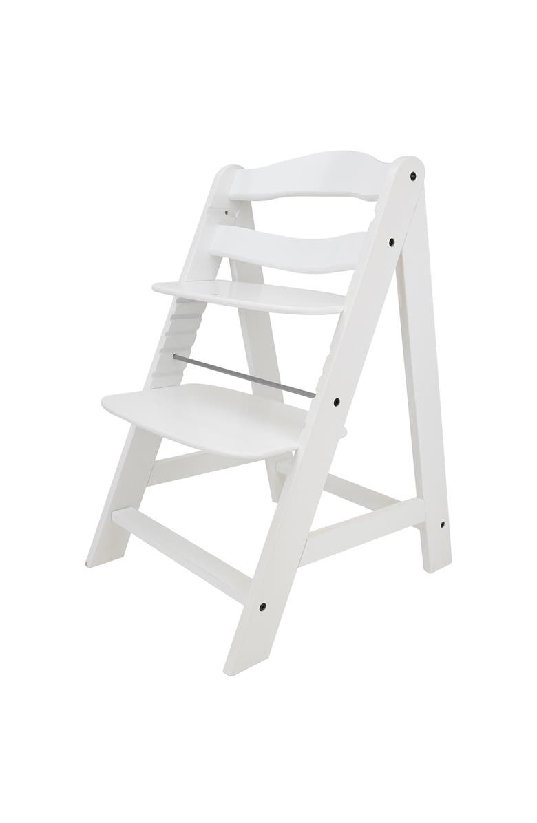 509 Crew 509 Sky Wooden Chair W/ Adjustable Seat & Footrest, White, Alternate, color, 