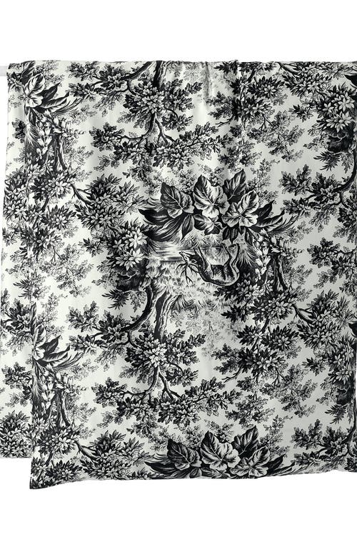 Lands' End 400 Thread Count Premium Supima Cotton No Iron Sateen Duvet Bed Cover In Black