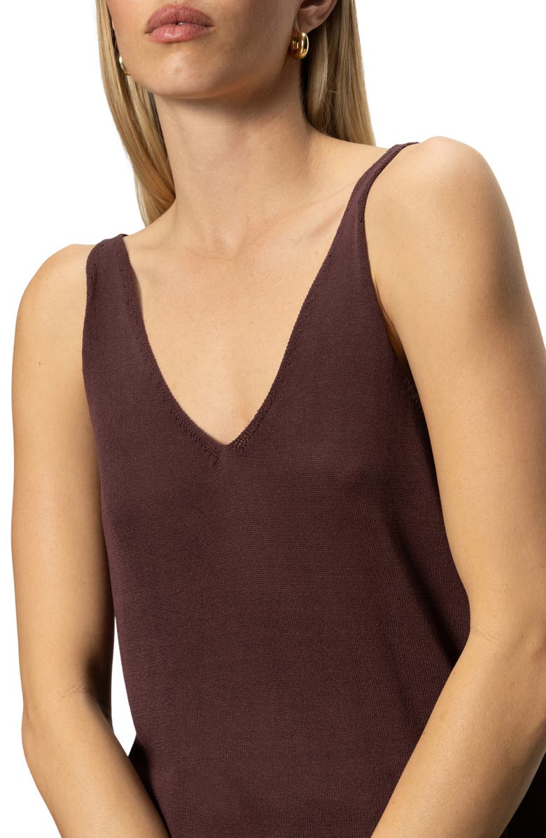 Sanctuary V-Neck Knit Tank, Alternate, color, Mesa