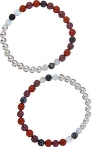 The Healer’s Collection N82 Gut Health Set of 2 Healer's Bracelets