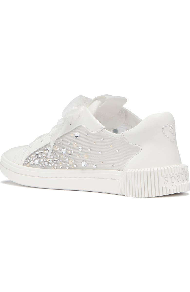 Kate Spade New York tori crystal sneaker, Alternate, color,