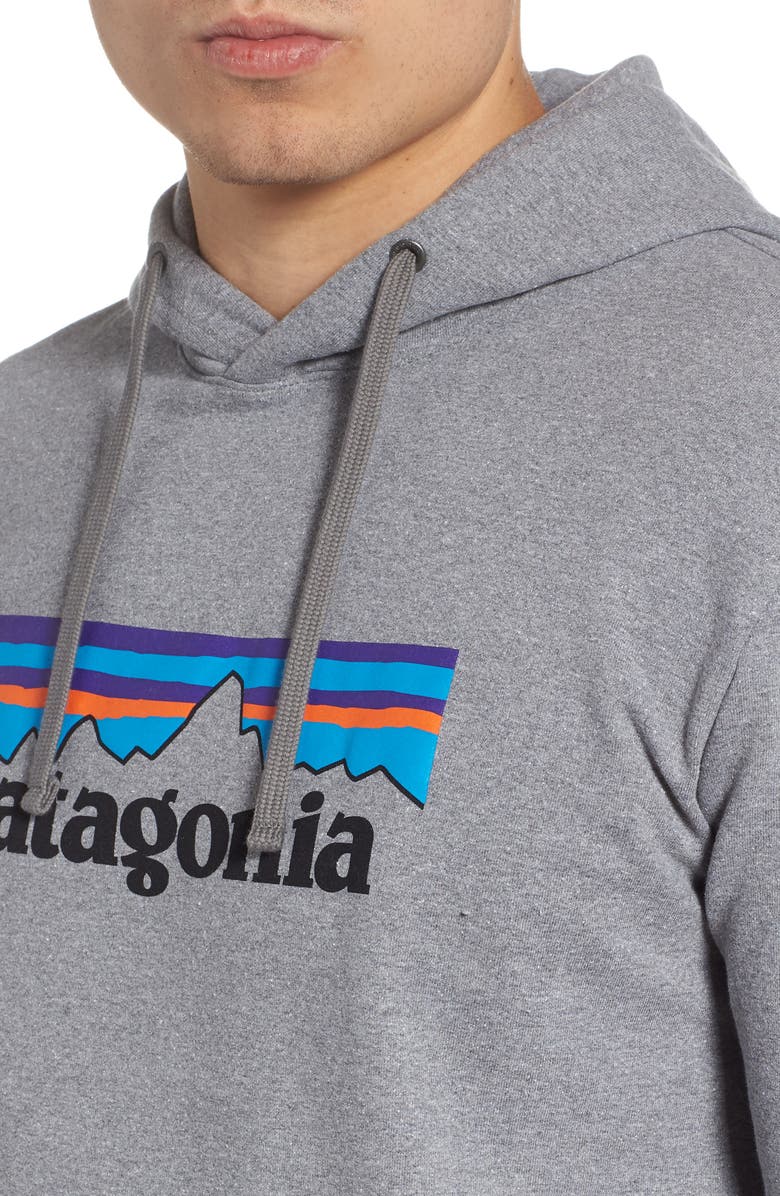 Patagonia P6 Logo Uprisal Hooded Sweatshirt, Alternate, color, 