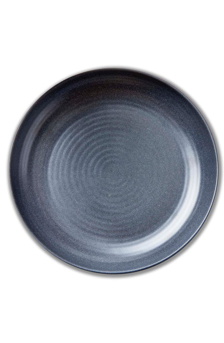 tag Brooklyn Charcoal Melamine Dinner Plate Everyday Dining, Main, color, Gray