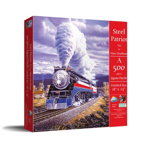 Steel Patriot 500 piece Jigsaw Puzzle for Adults