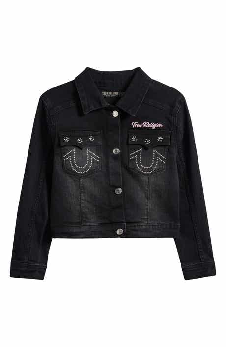 True Religion Kids' Studded Denim Jacket
