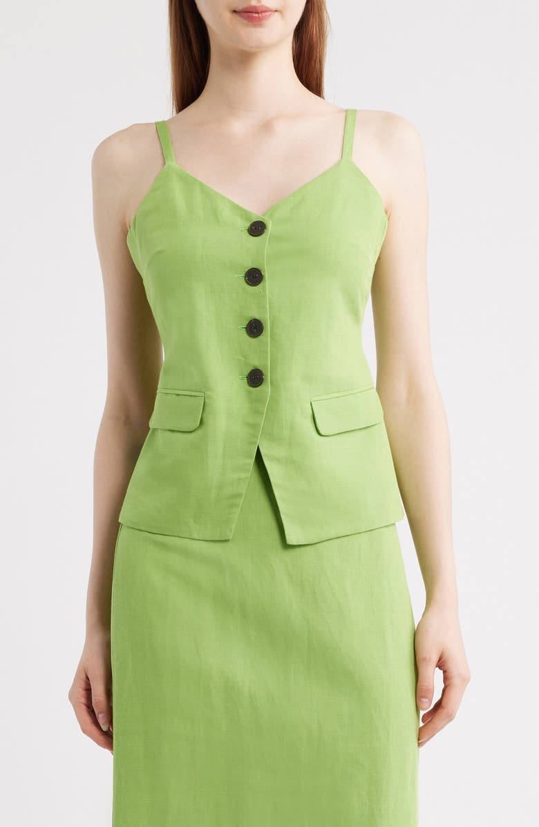 ALIGNE Apple Tank Top, Main, color, Green