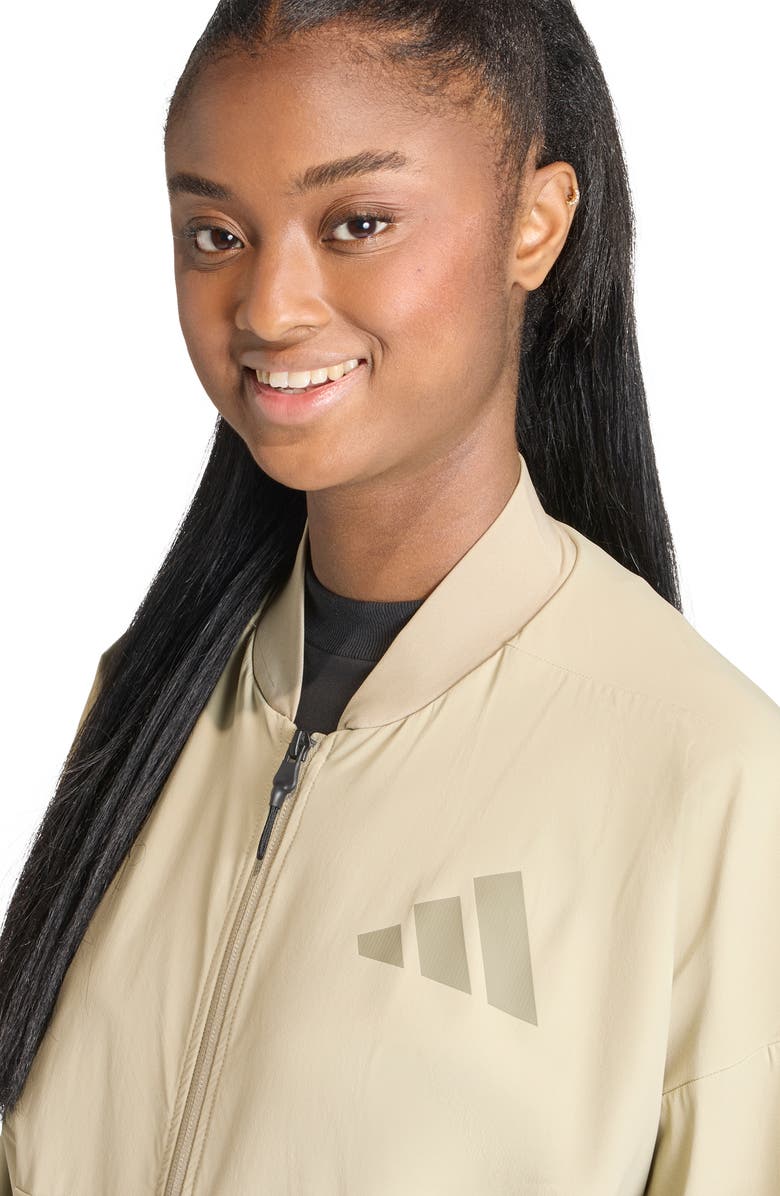 adidas Originals Z.N.E. Ripstop Bomber Jacket, Alternate, color, Wonder Cargo/ /