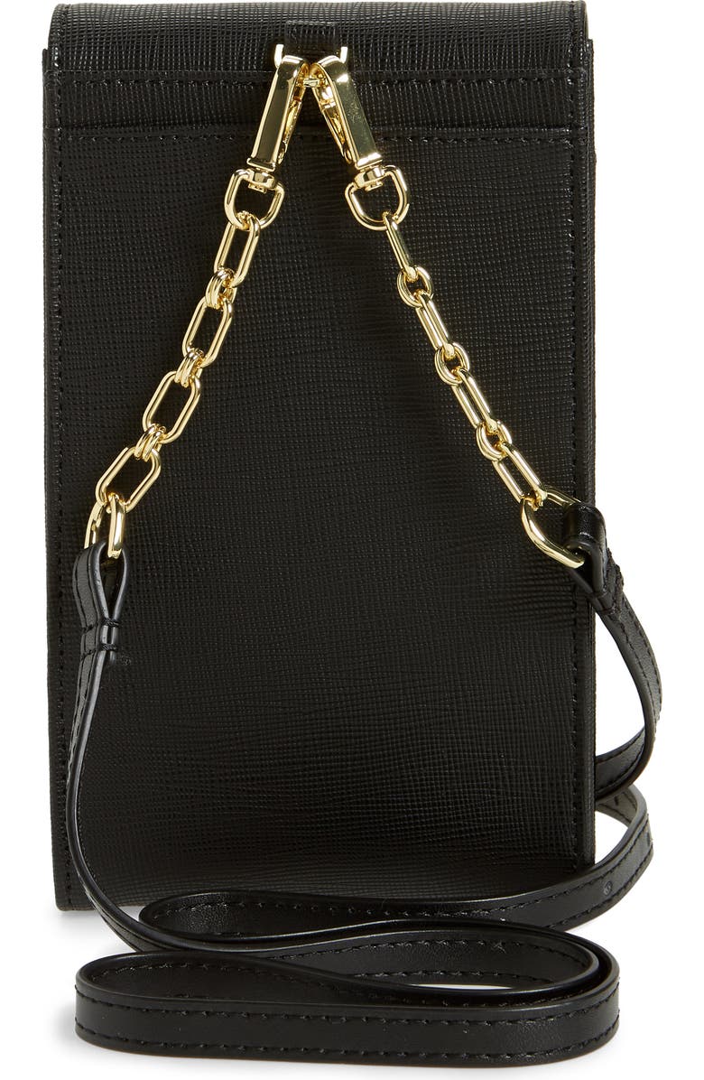 Ted Baker London Geriee Saffiano Leather Phone Crossbody Bag, Alternate, color,