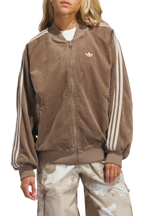 Corduroy Oversized Track Top