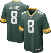 Nike Men's Nike Josh Jacobs  Green Green Bay Packers Team Game Jersey