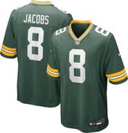 Nike Men's Nike Josh Jacobs  Green Green Bay Packers Team Game Jersey