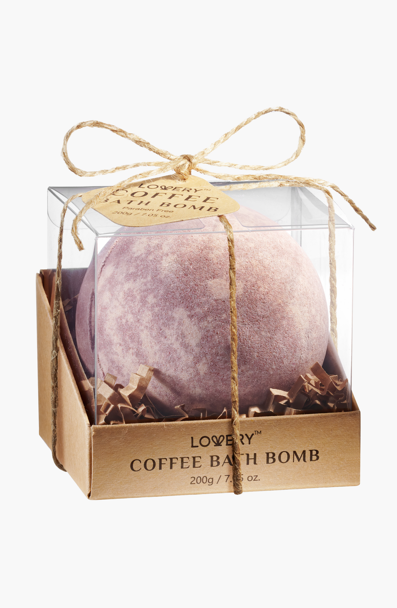 Lovery Coffee Handmade Bath Bomb, Alternate, color, Coffee