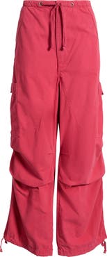JADED LONDON Cotton Parachute Pants