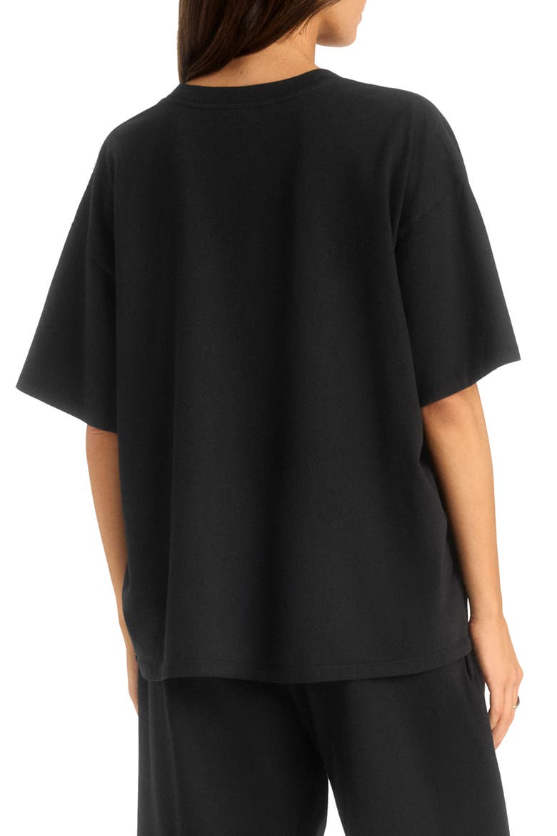 Coast Oversize Boyfriend T-Shirt, Alternate, color, BLACK
