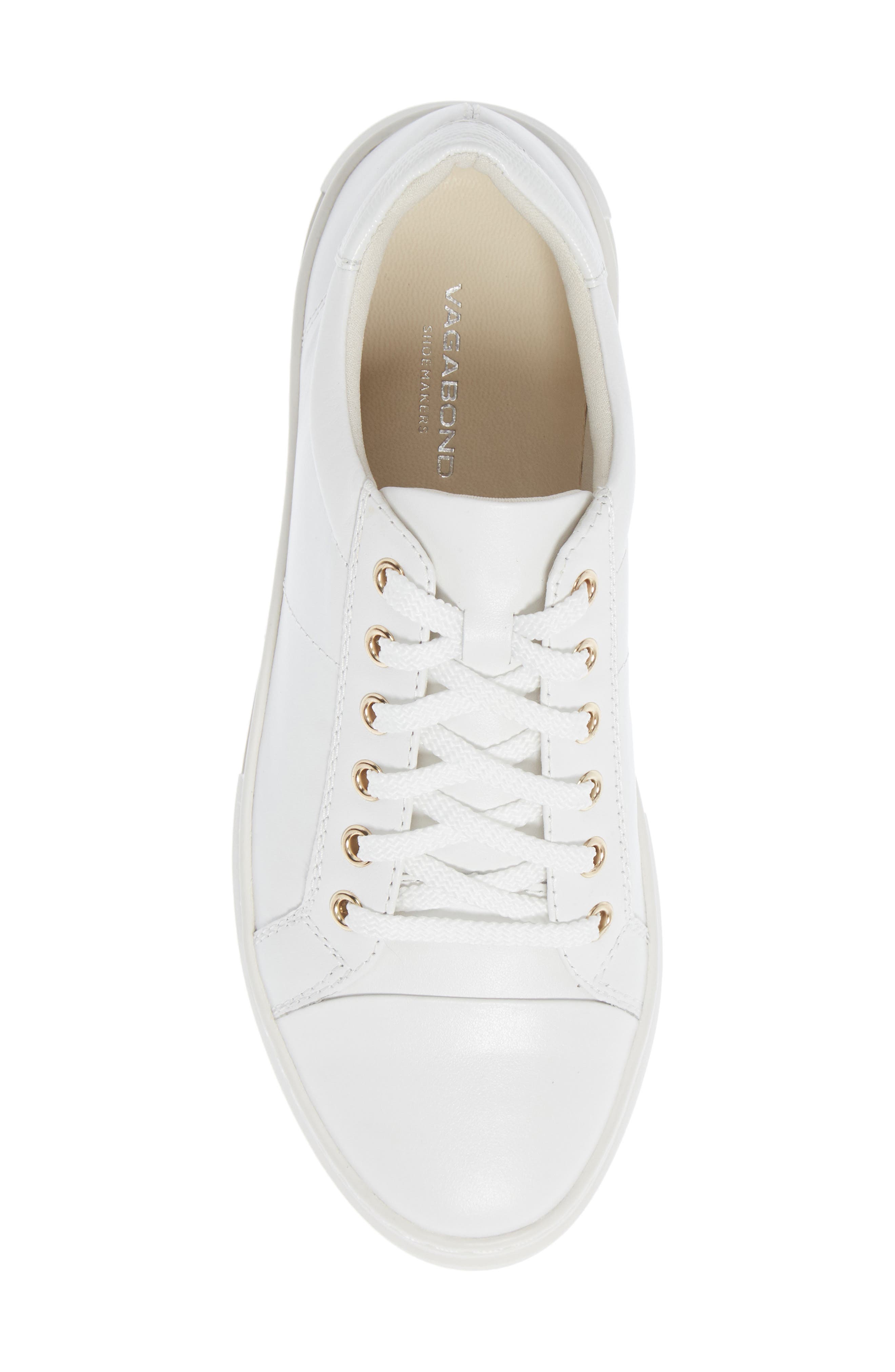 Zoe Platform Sneaker, Alternate, color, WHITE