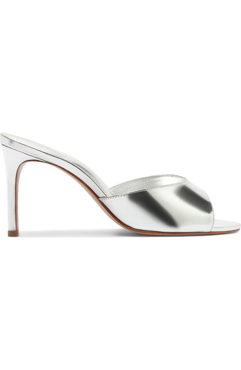 Schutz Cloe Slide Sandal, Alternate, color, Prata